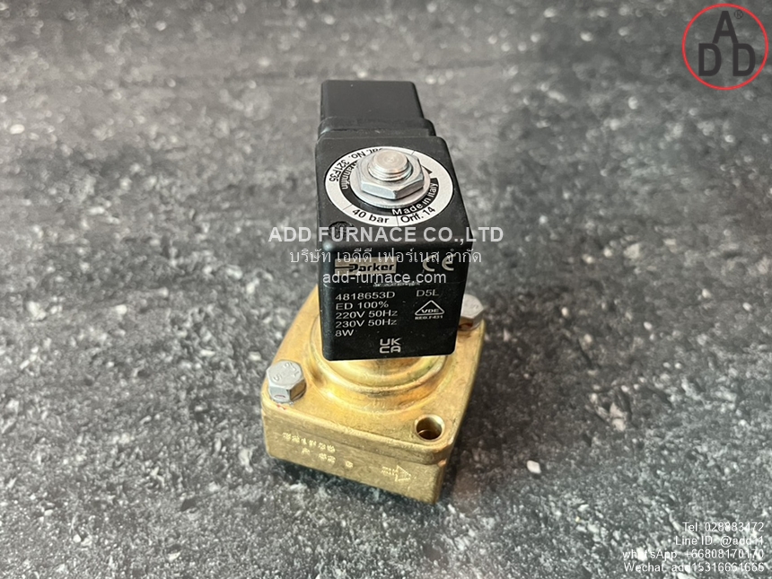 Parker 4818653D (2-Way, 220–230VAC) (2) 